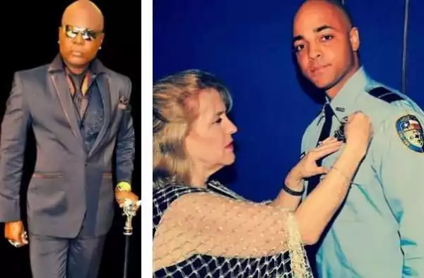 Charly Boy Has A Grown Up Son With A White Lady, Meet The Woman, His Son & Grandson (Photos)